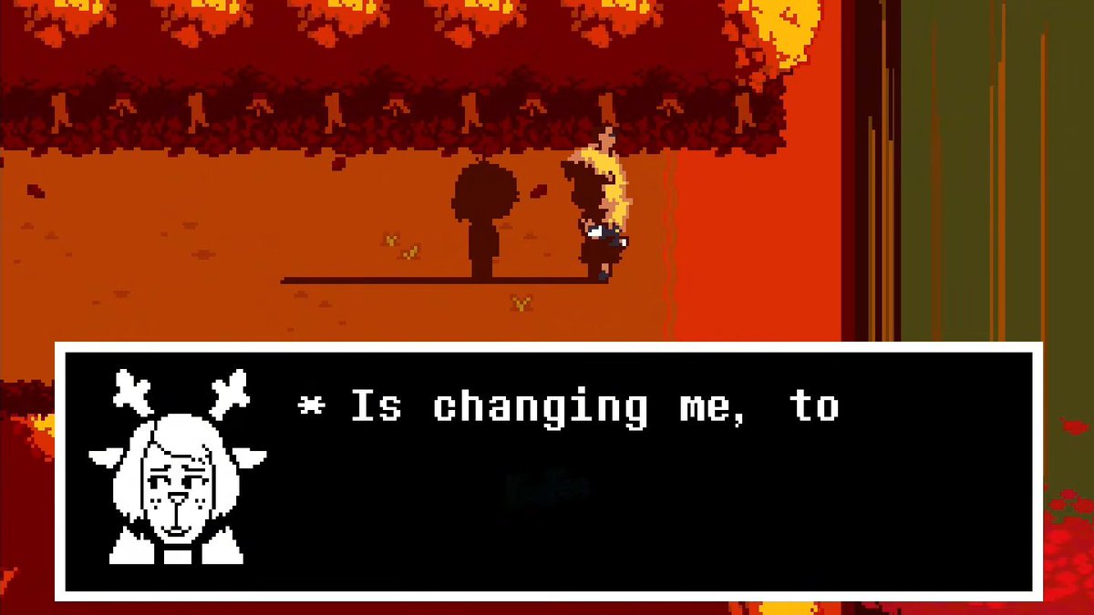 gaydeer1225's tweet photo. #deltarunespoilers
cant express enough how much i love noelle's characterization in weird route, shes always been a good portrayal of how trauma can shape you but letting her go this far is such a good take on how continuous abuse and lack of a support system can change you https://t.co/ckhelpqaw3