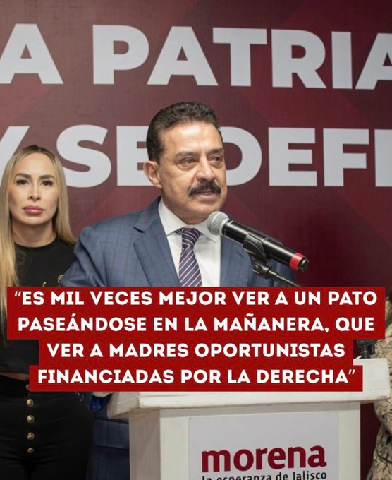 RolanFon's tweet photo. @azucenau Este grandísimo HDP les llama Oportunistas @DrCarlosLomeli

A quién le convendría que desaparecieran las madres buscadoras, quién las mandaría asesinar para amedrentar?

A los #narcos? O a @Claudiashein para seguir diciendo aquí no pasa nada?

Malditas lacras de #narco #morena https://t.co/WccXnFUaWn