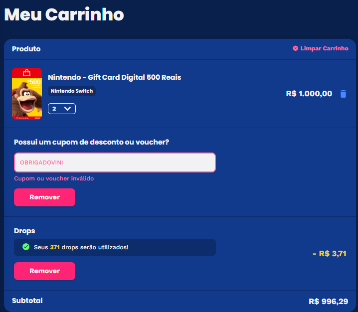 VitorFleury's tweet photo. @nuuvem Desde 13h tentando e nada!
Cliente desde 2011 e sendo tratado desta forma... imagine quem virou cliente a pouco tempo e não tem fidelidade com a loja, como eu... https://t.co/6iNEBEvTRr