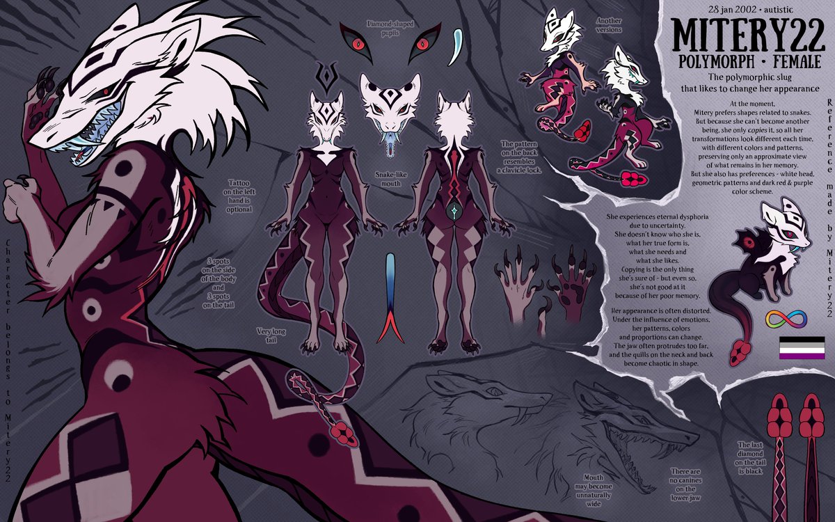 Mitery22's tweet photo. Fursona reference https://t.co/1n5fHmLZ3V