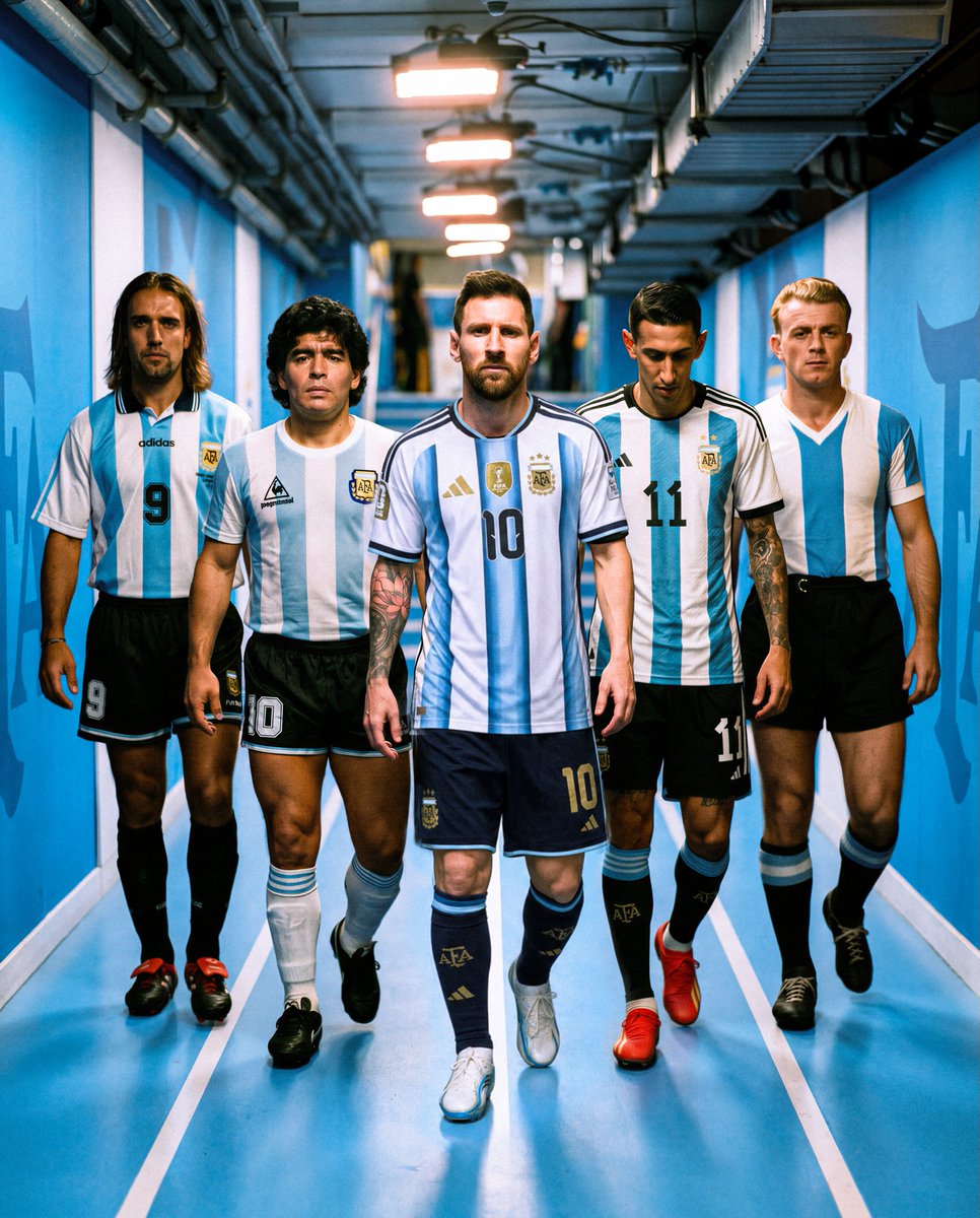 Classicwalls001's tweet photo. Who's the G.O.A.T Among This Top Argentina players 🇦🇷 https://t.co/UkMBpkmvBu
