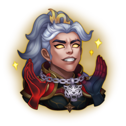 Julex_Gameplays's tweet photo. T1 Xin Zhao Icon border &amp; Emote "Tiger Clan Represent" https://t.co/r7wE2gW4e6