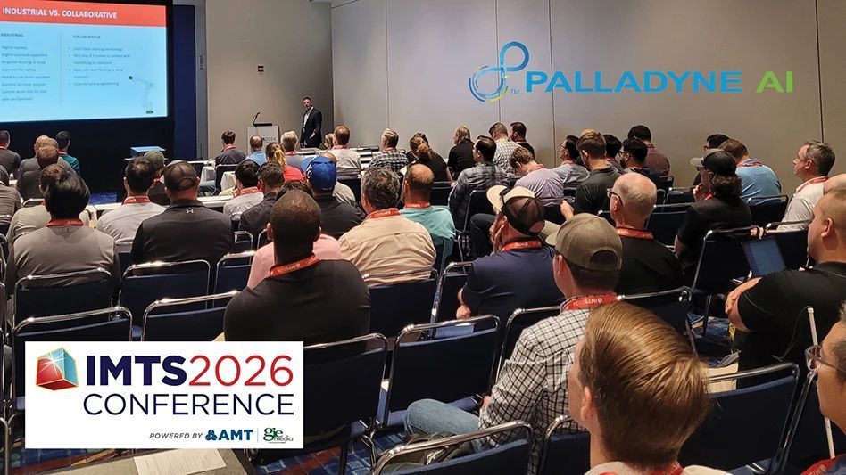 AMDMag's tweet photo. IMTS 2026 Conference: Embodied AI Improving Safety and Throughput in Hazardous Finishing Environments. Learn about how embodied AI can transform surface finishing, particularly in hazardous environments: https://t.co/eH3PwI67D4 #IMTS2026 #AchievetheImpossible https://t.co/lqfmam1Huw