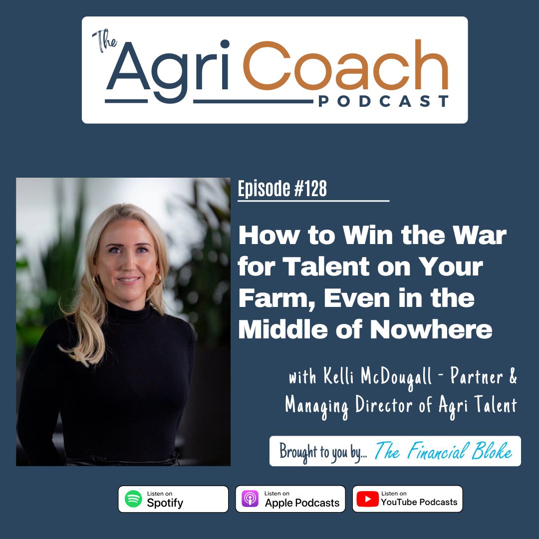 TheFinBloke's tweet photo. 🎙️Episode 128 of The AgriCoach Wealth &amp; Wisdom Podcast ft. @AgriTalentAus is now LIVE! 🎙️

Listen to the full episode wherever you get your podcasts.

#AustralianAgriculture #FarmBusiness #AgriTalent #FamilyFarm #AgriCoach https://t.co/HBuae8l44t