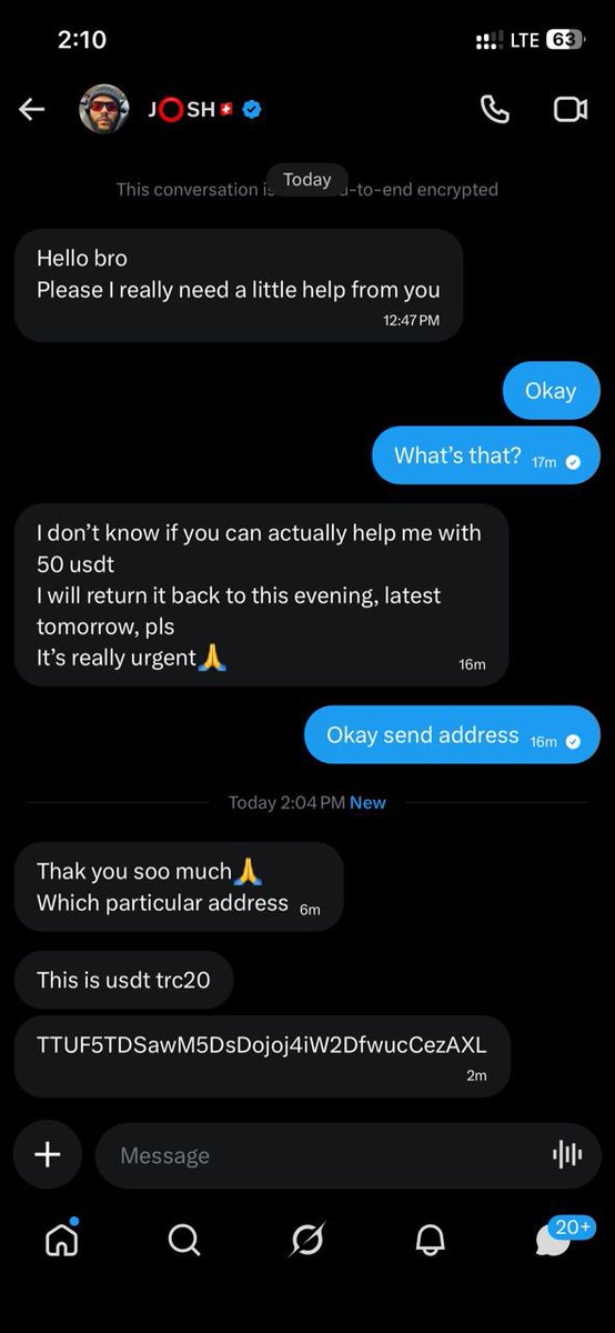 boijosh123's tweet photo. About 3 people have Dm me that my previous Account @Joshify001 scammed them..that they taught it was me

I’ve been sounding this here.The person behind that Account is a scammer that want to steal from you not me Josh 

If algorithm brings this to you,repost it and save others 

Report @Joshify001 ❌🚫