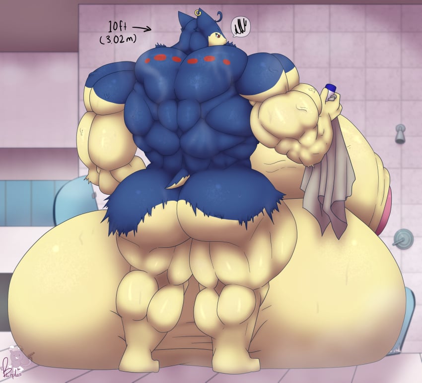 SCORCHDILF's tweet photo. ㅤ

       〝 Well.... I'm too tall for the shower... 〞 https://t.co/PX6Tpsxlnc