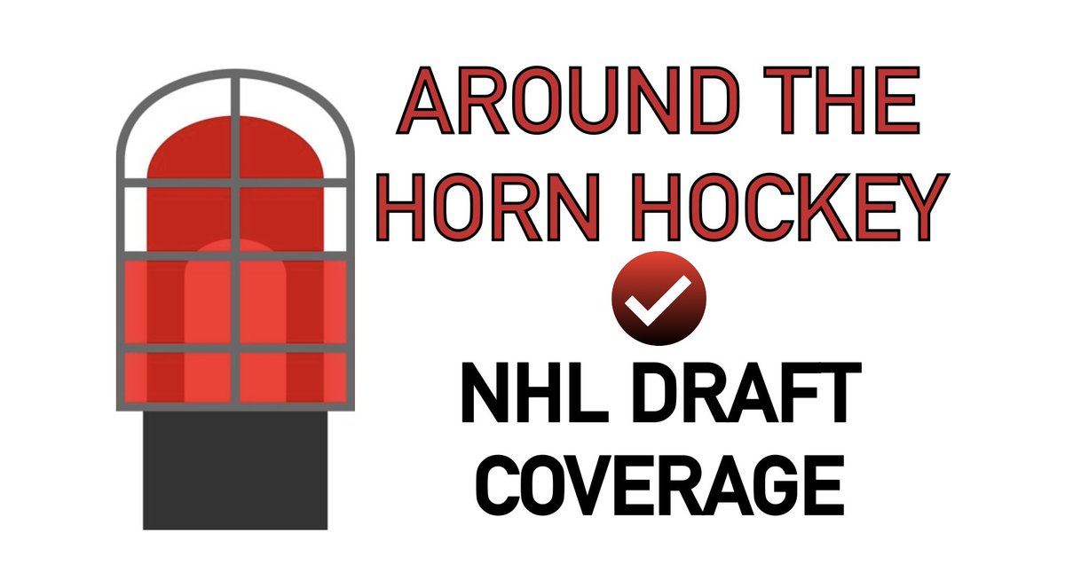 ATHornHockey's tweet photo. NHL DRAFT: The 2026 NHL Draft begins Friday at 7:00pm ET (Round 1) and Saturday at 11:00am ET (Rounds 2-7)! Follow us for pick-by-pick coverage, all trades, news, and more on X and our website!

• FULL DRAFT BOARD: https://t.co/HdYsgp6dG5
• TRADES: https://t.co/dbXNfB5EI8 https://t.co/t6wJfJBxW4