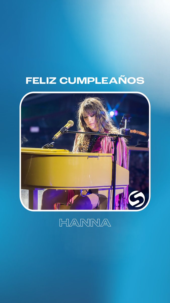 seitrack's tweet photo. ¡Feliz cumpleaños Hanna! @haashoficial 🥳🎉 https://t.co/PKcFEuYCvw