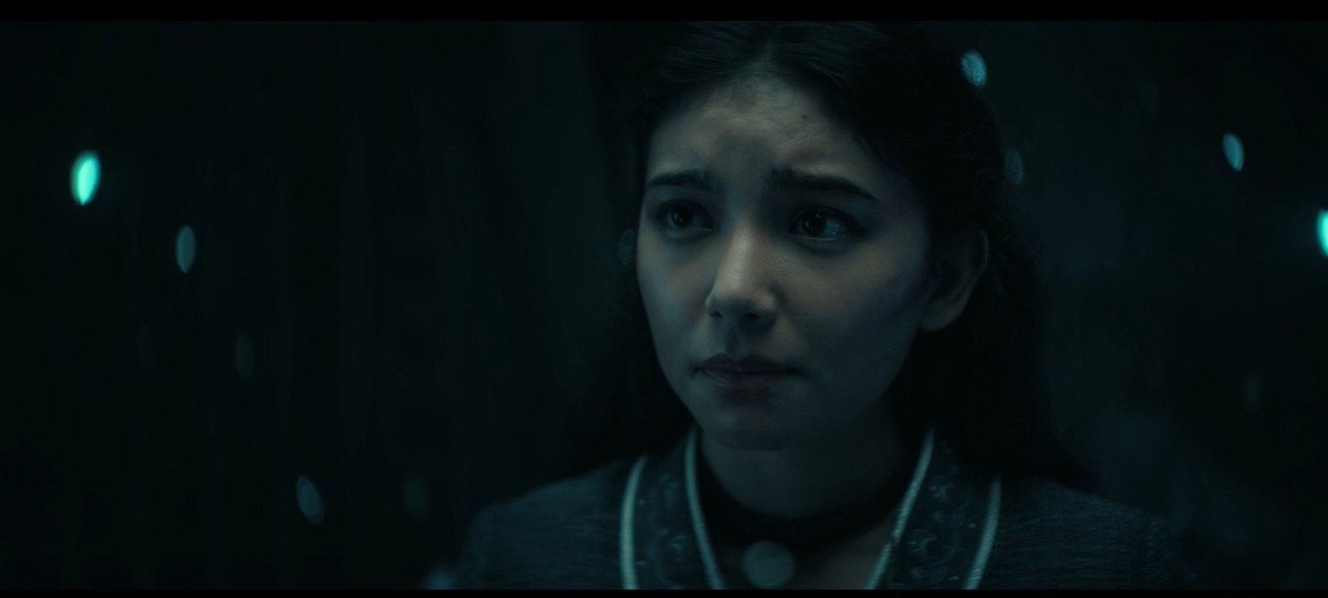 nicostrid's tweet photo. katara giving the kate sharma stare was all i asked for https://t.co/knKLmGgFHY