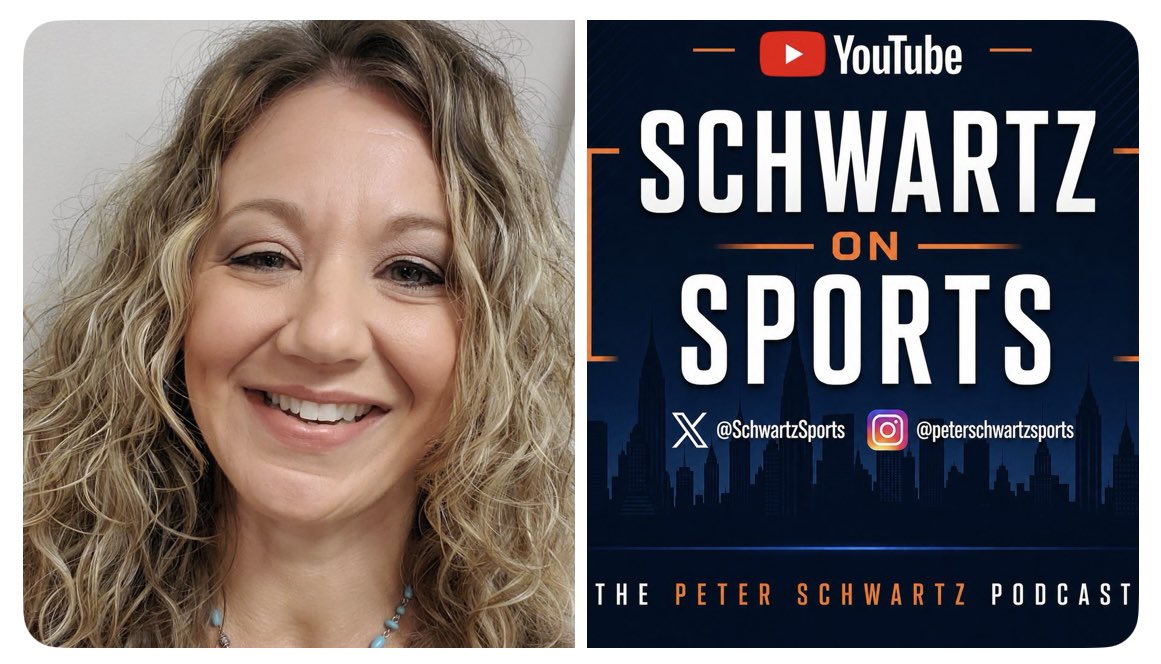 SchwartzSports's tweet photo. Coming up Friday on my "Schwartz On Sports" podcast, I'm joined by @ALawRadio to talk about Caitlyn Clark and the WNBA. We'll also reminisce about our time working together at CBS Sports Radio! The show drops at 11am ET on YouTube. #SchwartzOnSports #WNBA

https://t.co/TefMCGTjhG https://t.co/lUQNHGHHrN