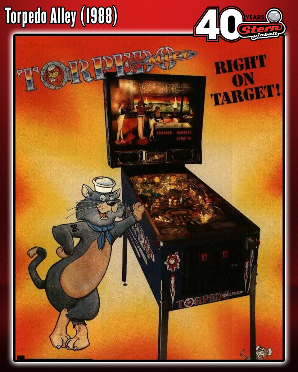 sternpinball's tweet photo. 🔄 Step back in time with us!

To celebrate our 40th anniversary, we’re reliving the games that helped shape our company and pinball history at-large.

We begin with the 80s: https://t.co/zcn6isViG0