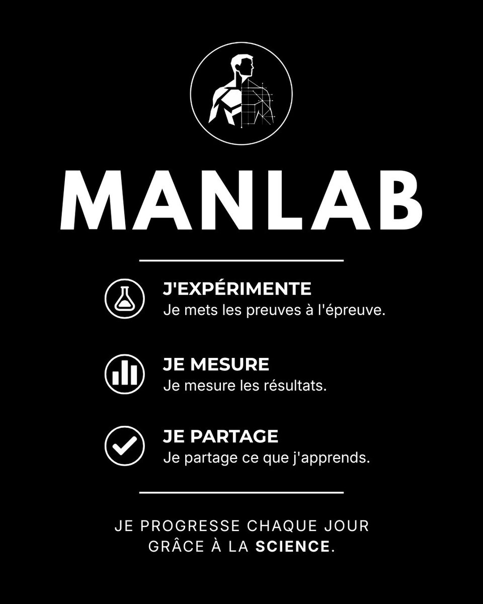 ManLab_fr's tweet photo. Bienvenue sur ManLab.

Je lis la science, je la mets à l'épreuve, je mesure les résultats et je partage ce que j'apprends.

Pas de gourous. Pas de pseudoscience. Seulement des preuves.

#ManLab #Science #DeveloppementPersonnel #PreuvesScientifiques #SanteMasculine https://t.co/vV2HBXyrl9