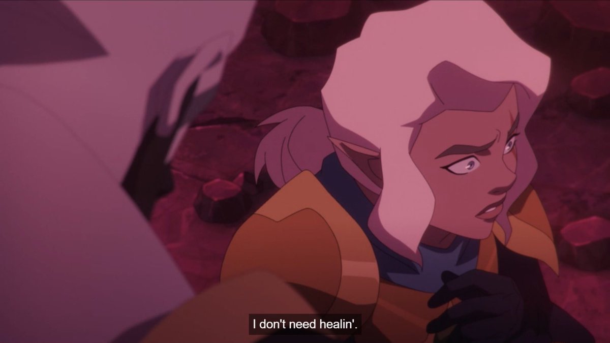 wirelightss's tweet photo. but not without heart. grog is always all about heart and loyalty first. i swear, i absolutely loved this moment—partly because, on a personal level, i know what it’s like to be in such a bad place that you lose sight of not just who you are, but also what you’ve always believed https://t.co/21HKEs2PF0