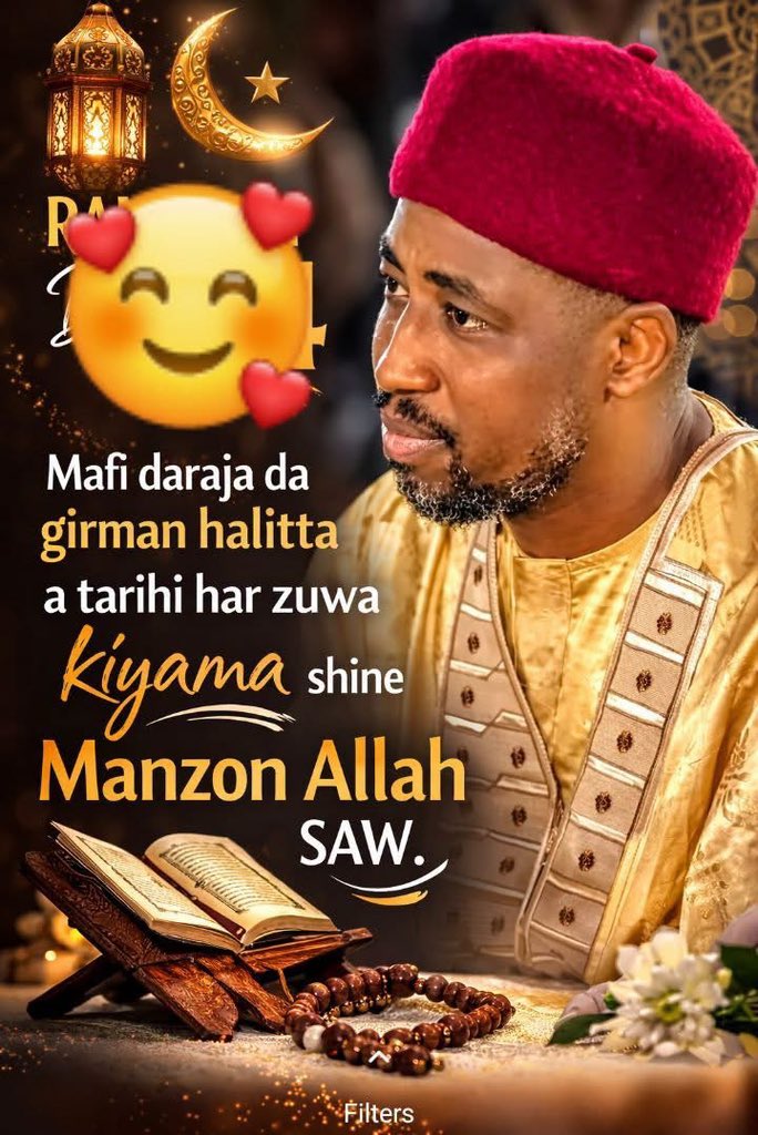 RakaFatima's tweet photo. Mafi daraja da girman halitta a tarihi har zuwa kiyama shine Manzon Allah Sallallahu alaihi Wasallam. https://t.co/VTa0CqkSjA