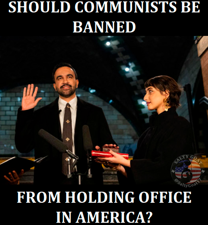 SaltyGoat17's tweet photo. They shouldn't even be allowed IN our  country, much less hold any sort of office!! https://t.co/rqw6QV24CP