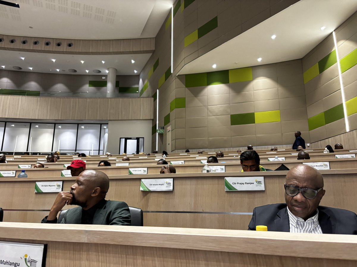 LemoSebo's tweet photo. Council is underway in the City of Tshwane as we deliberate on matters that will shape service delivery, governance and the future of our capital city.Our focus remains on delivering for residents and holding the administration accountable.
#ActionSA #TshwaneWorks #TshwaneCouncil https://t.co/C7I2vKilcN