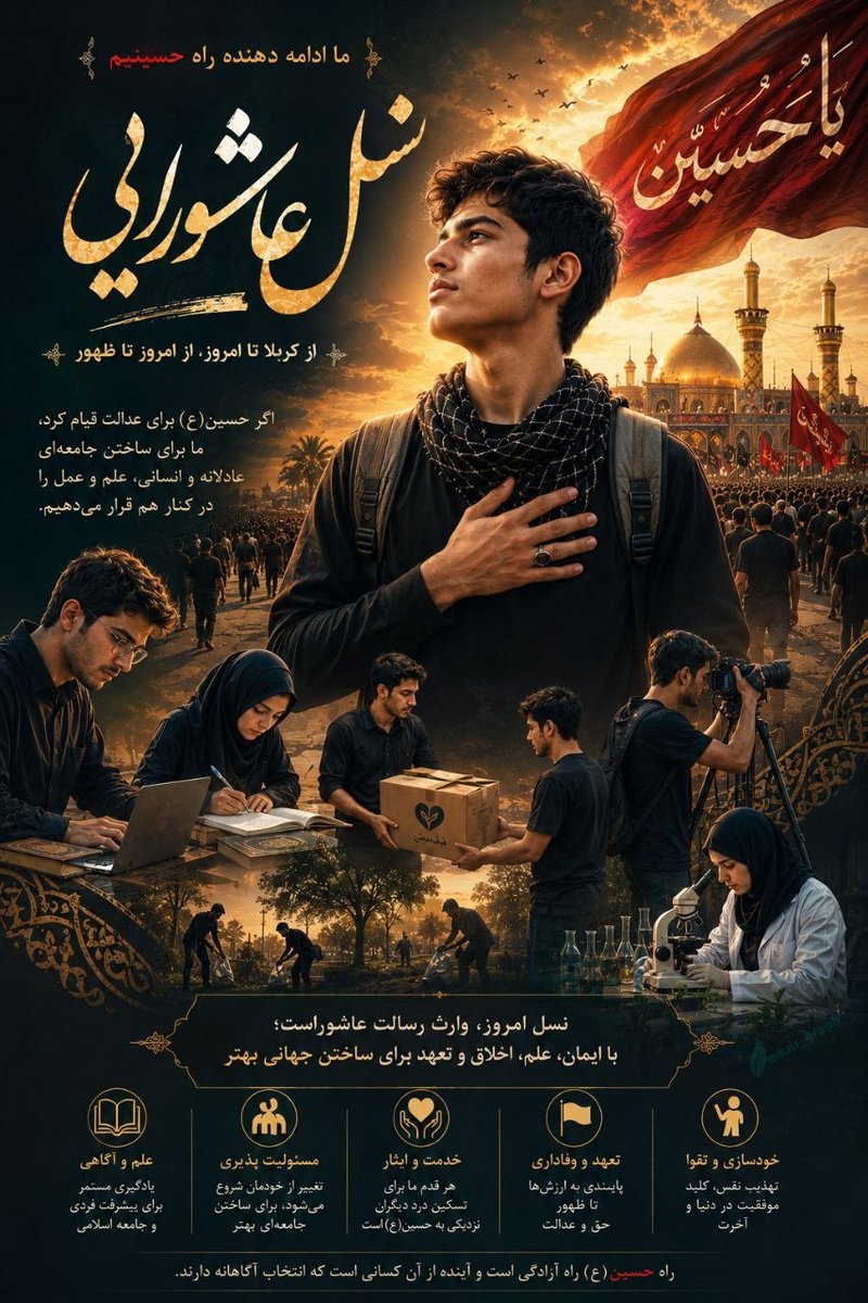 MAJHOL315's tweet photo. نسل عاشـ.ـــورایی ...
#یا_لثارت_الحسین https://t.co/Yg552RuNK3