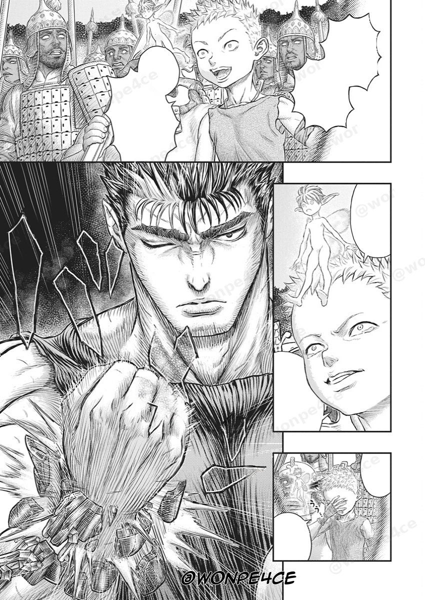 In new chapter of Berserk 385 HE HAS DONE IT!! Guts finally has become ...