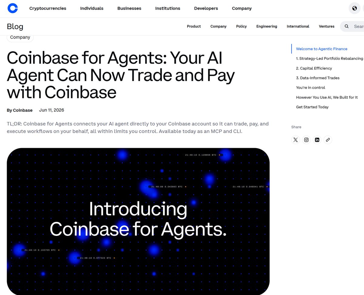 Kevin_Cage_'s tweet photo. This is really cool and is the future, don't get me wrong.

But this is a financial experiment we've never seen before.

Think about it. If most retail agents run a few of the same common models with similar prompts, their trades are gonna be correlated with a bunch of bots reading the same signal for entries/exits. We could see some crazy volatility. Algo flash pumps & crashes like we've seen, just crazier.

And agents that read the news and social media could be targeted. More fake headlines to trick the bots. Crypto is the wild west already and obviously a testing ground for a lot, with thin liquidity & fast money.

Then you've got agents trading off price moves that other agents caused. We could see way stranger charts than anything we've seen before

The upside is real too. The future of portfolio management, DCA'ing, no emotional trading.

The big question is what happens at scale as this AI & crypto convergence matures?