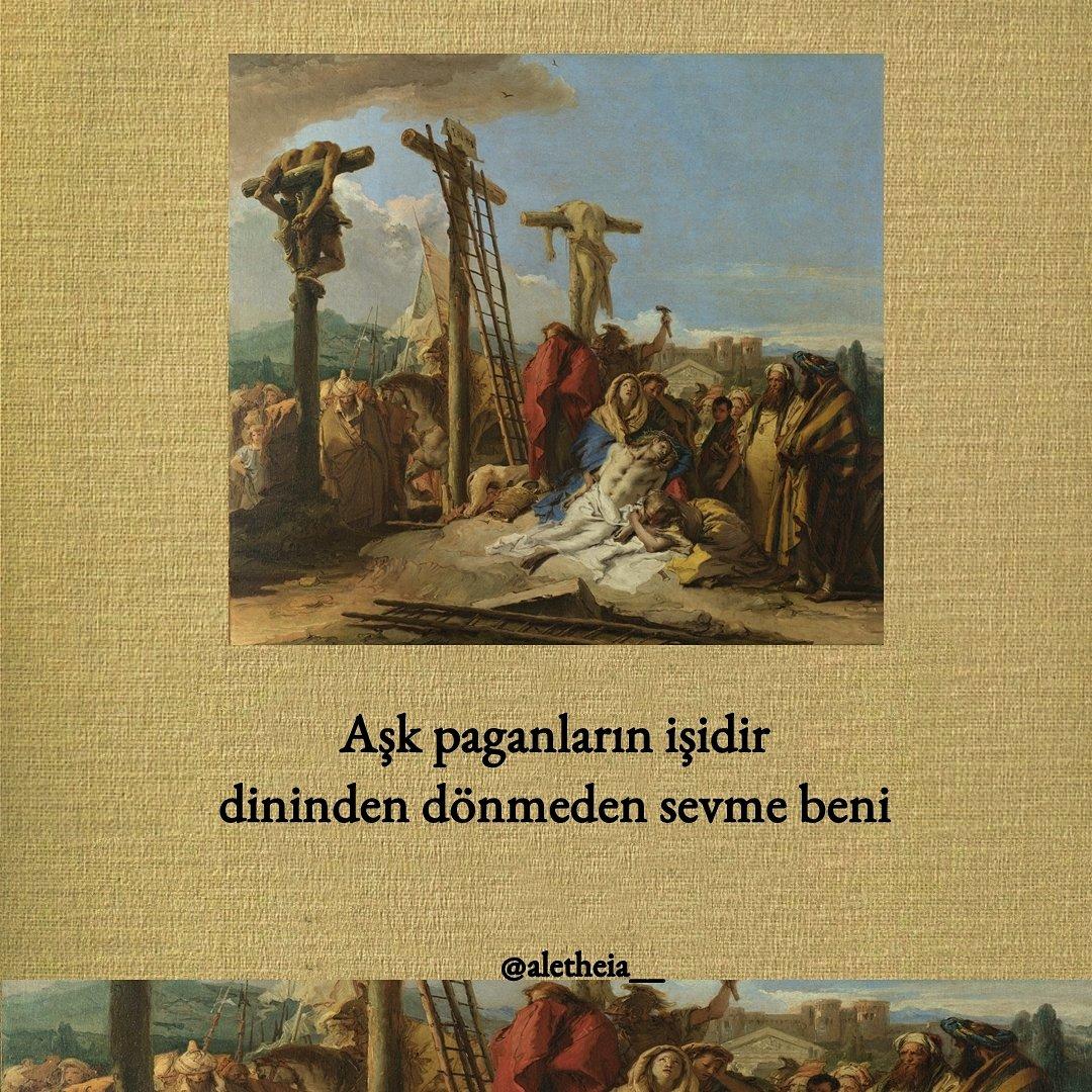 aletheia__'s tweet photo. Aşk paganların işidir
dininden dönmeden sevme beni 

murathan mungan https://t.co/DxAWynYCdn