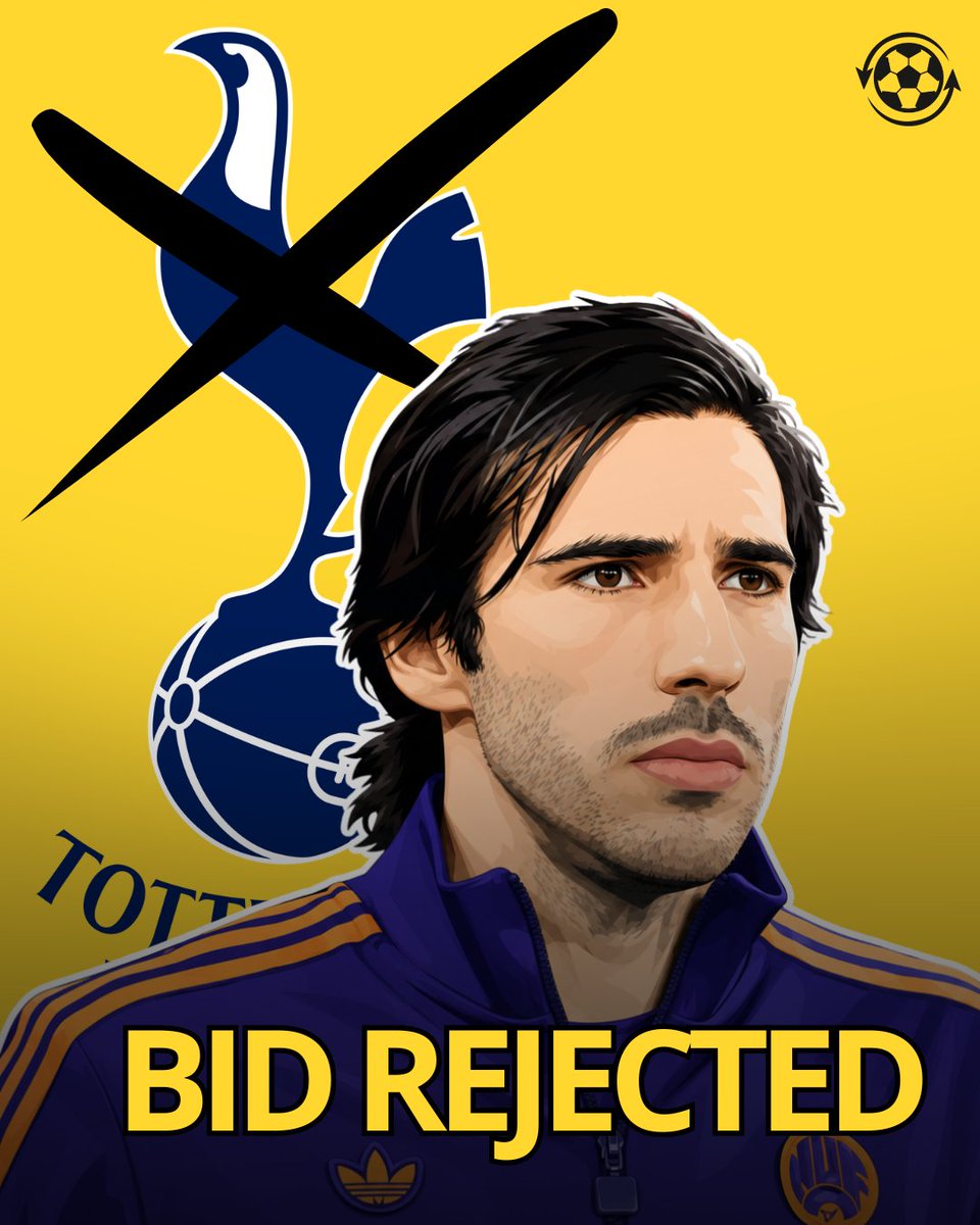 DeadlineDayLive's tweet photo. 🚨 𝗕𝗥𝗘𝗔𝗞𝗜𝗡𝗚: Tottenham have seen a 𝗦𝗘𝗖𝗢𝗡𝗗 𝗕𝗜𝗗 𝗥𝗘𝗝𝗘𝗖𝗧𝗘𝗗 for Sandro Tonali by Newcastle United.

Spurs asked Newcastle to reconsider their previous £75M proposal, but the Magpies once again turned it down.

Newcastle value the Italy midfielder at around £100M, with no club yet willing to meet their asking price despite growing interest.

(Source: @DailyMail)