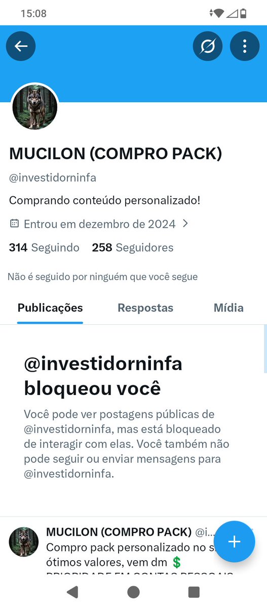 taouvindosuhoo's tweet photo. @investidorninfa 
Comprou e não pagou golpista do caralhoooooooooooooooooooo
#PINTOAWARDS 
#golpista https://t.co/j3ZyUbGTwN