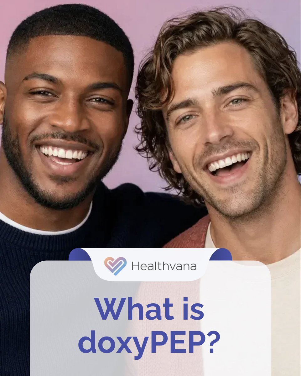 healthvana's tweet photo. What is doxyPEP? It can play an important part in your sexual health journey. Click the link in bio to learn more. https://t.co/oPnjRwwv6A