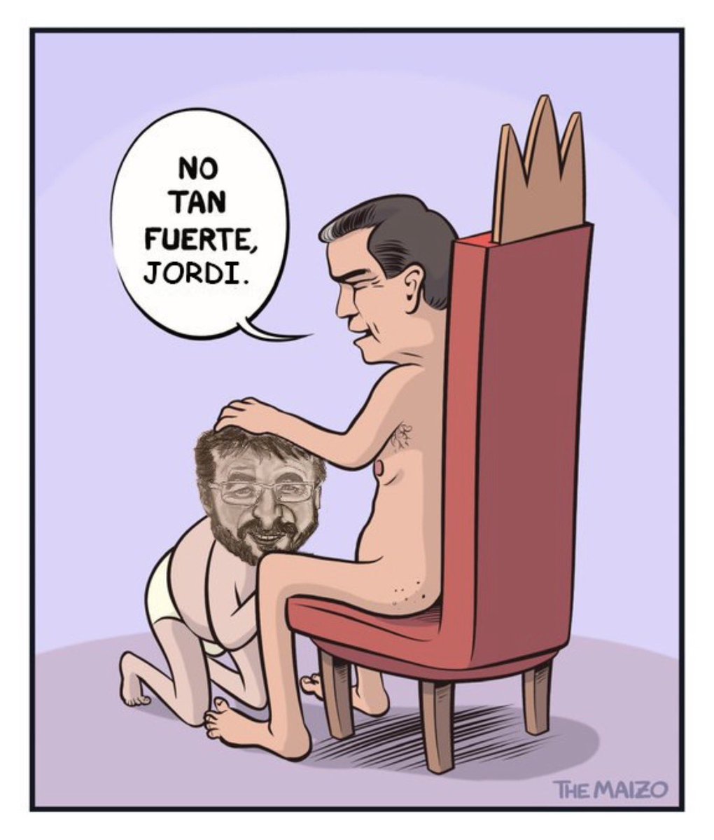 Jan2030sinmiedo's tweet photo. HONOR @DonMaizo , encajarían también Broncano, Ruiz y cía. https://t.co/W9cwlFqddy