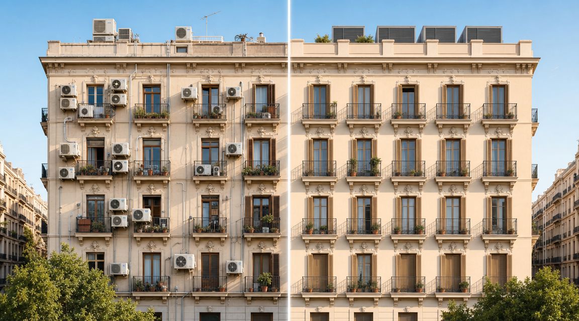 juan_da92's tweet photo. @PregoneroL La única prohibición es no poner aires en las fachadas para que los edificios antigüos no parezcan tercermundistas. Pero ustedes son muy villeros para entenderlo https://t.co/uEZM0J0XGV