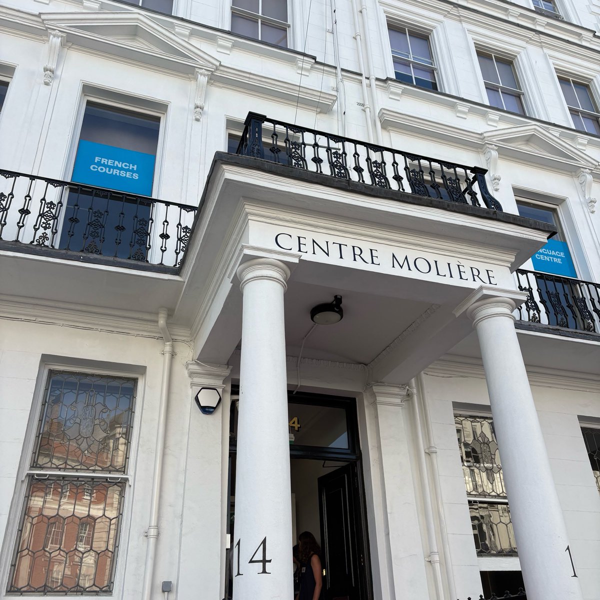 ifru_london's tweet photo. Official opening of the Centre Molière, the renovated language centre of the French Institute, after a large scale renovation in the presence of French Ambassador @AmbDuchene, Minister @CaroitEleonore and Chair of the French Institute Trust, Vincent Gombault. https://t.co/B8x5Ek0OU8