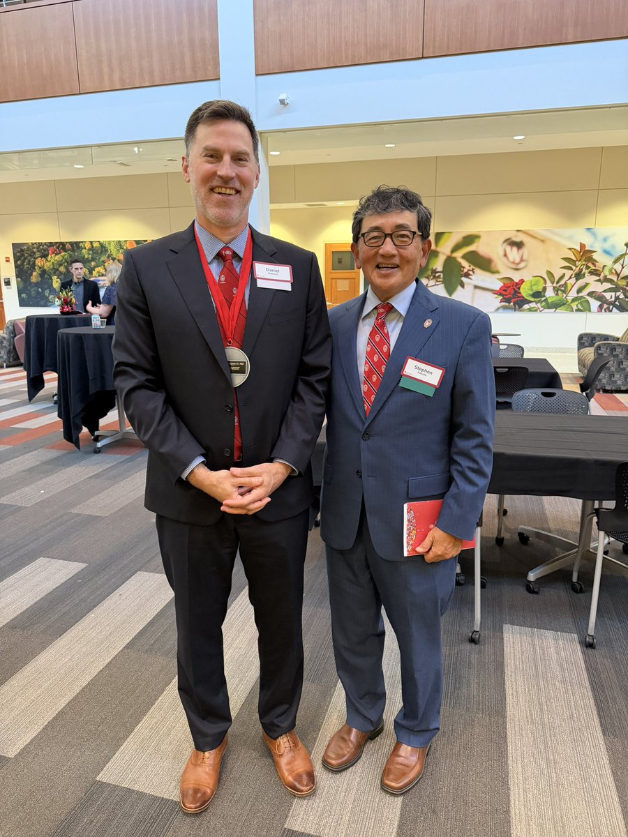 NakadaSteve's tweet photo. Congratulations to Dan Williams named as the inaugural Nakada Professor in Leadership and Mentorship; well deserved! @wiscurology @AmerUrological https://t.co/BZ5gRqlZDm