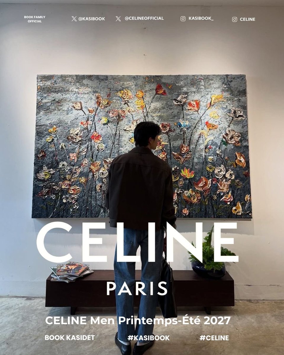 bookfamily_'s tweet photo. (🖤) BOOK X CELINE PARIS
#BookKasidet #kasibook @kasibook
#CELINE @celineofficial

READY TO RESET!
We’ll do better everyday! 

วันนี้เราเปลี่ยนไปใช้ Keyword ใหม่จนกว่าจะได้เห็น Airport Look นะคะ ทยอยโพสต์คอนเทนต์ไปทุกชั่วโมงตลอดวันระหว่างรอกันนะคะ 🤍✨ https://t.co/GOcqAAEOx2