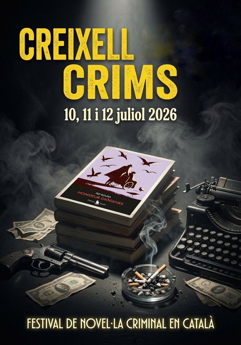 pepdelvideo's tweet photo. Us apunteu a un cap de setmana criminal i negra, "literari" cent x cent?
@creixellcrims 
@SBennassar 
@edicionsxandri 
@Raquel_GSerrano https://t.co/gc9pPlb5ne