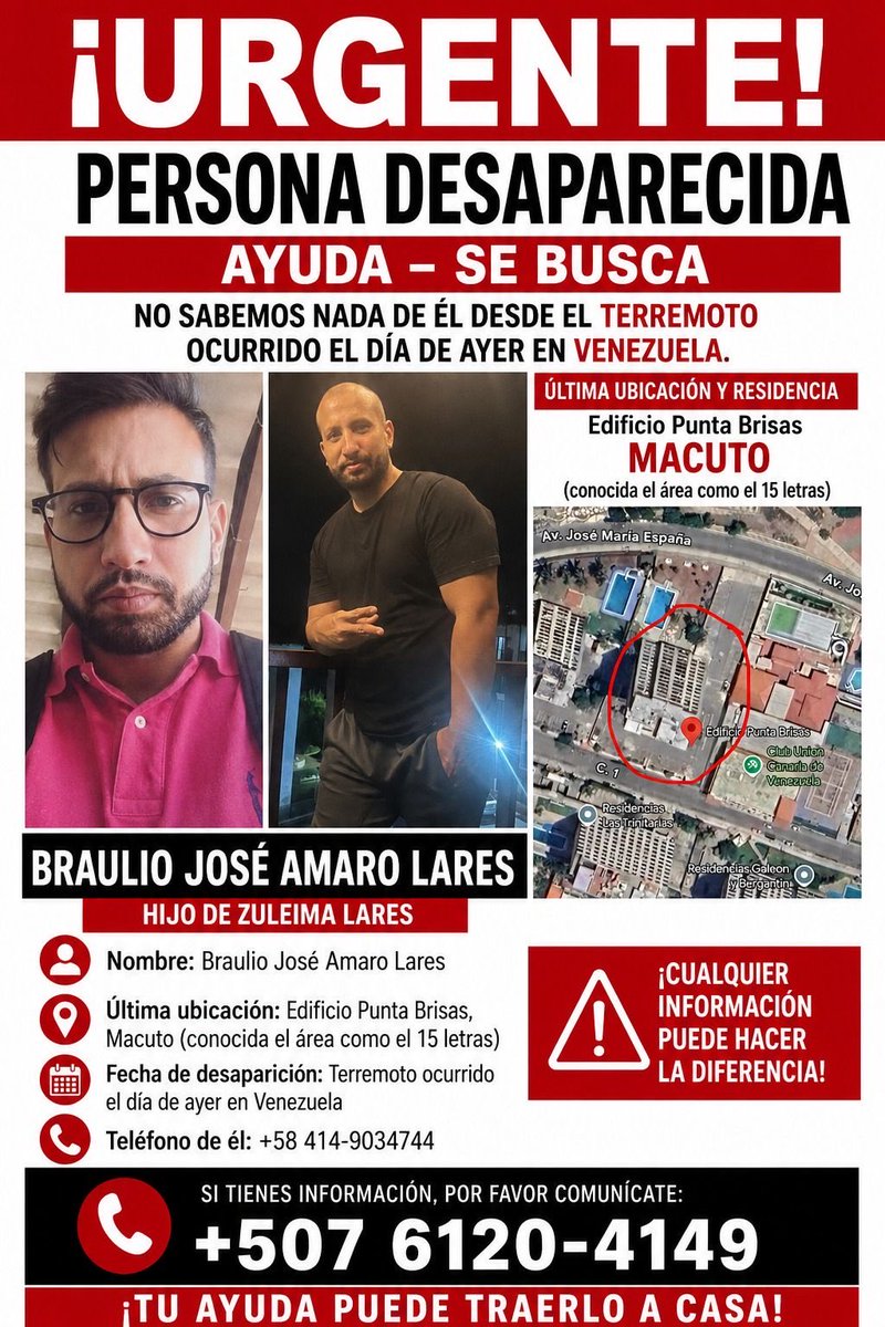 JohanGrillo_'s tweet photo. @protcted @josequero_ Yo buscando a mi tía residía en el mismo edificio muy amigo del señor pablo si sabes de alguna información contactame https://t.co/01gZwX8j65