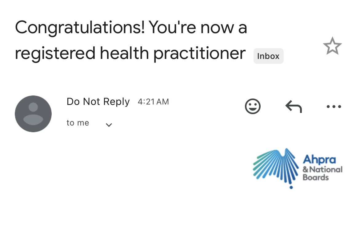 Yadua_'s tweet photo. What a journey!🇦🇺

IELTS ✅
AMC 1 ✅
PESCI ✅
AHPRA REG ✅
Specialist Visa ✅

All glory to God. https://t.co/QKYmUFBIyJ