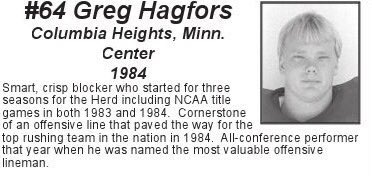 jsteck65's tweet photo. Bison Nation, with 64 days until NDSU football begins playing in the FBS we travel back in time to honor a former member of the #RAMS who guided NDSU in the early '80s to dominance and set the bar for what was to come, Greg Hagfors!! #LetsGoBison #HornsUp🤘 #BisonFBCountdown https://t.co/VixuvGl5ER