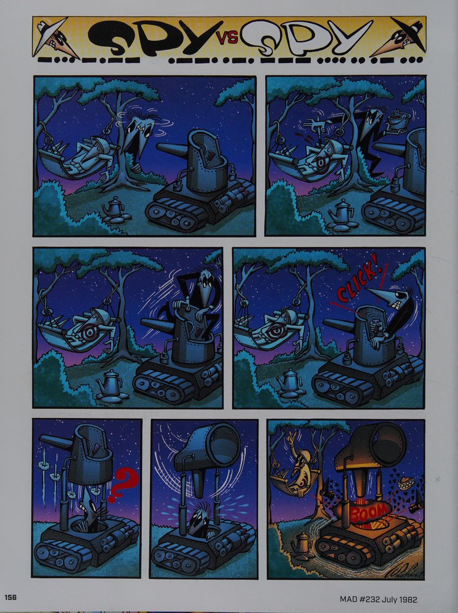 SpyVsSpy4FN's tweet photo. comic 1: prohías(writer/artist)/strachan(colourist) 
comic 2: kuper(writer/artist)
#SPYvsSPY #MAD #DC #MADmagazine #DCcomics #SPYvsSPYvsFortnite #fortnite #comic #funny https://t.co/QMF3igC8ha