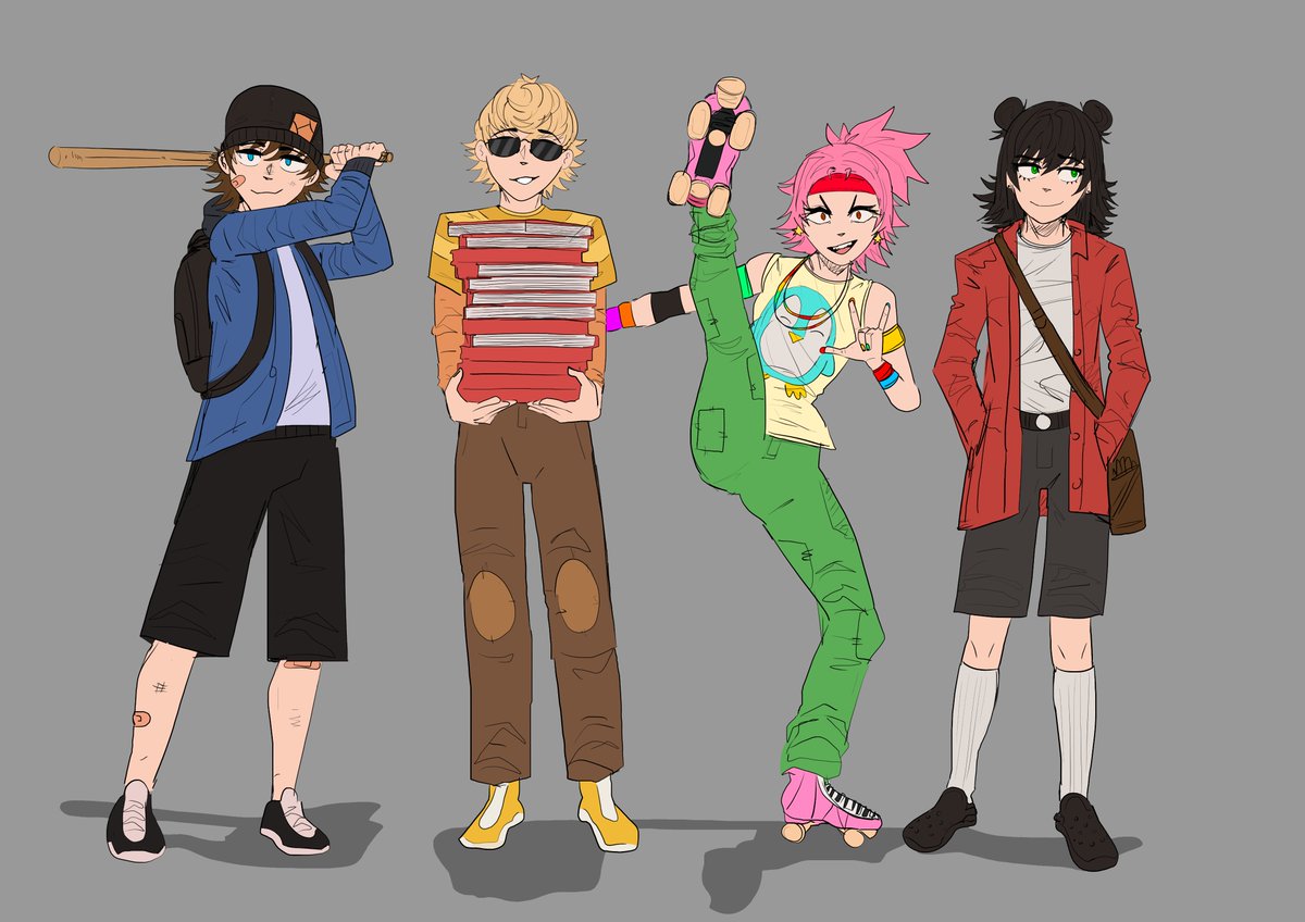 ghoulcicle's tweet photo. some character designs I did last year https://t.co/5IuR8rRopJ