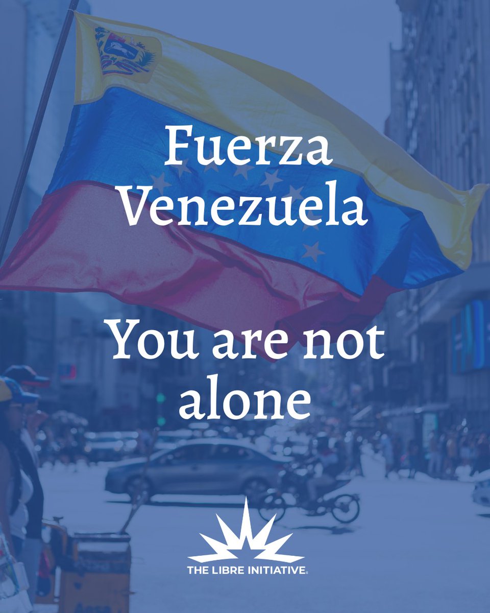 LIBREinitiative's tweet photo. The images and reports from Venezuela are heartbreaking. Our hearts and prayers are with the families and communities affected by this tragedy.
 
We stand in solidarity with the Venezuelan people. You are not alone. https://t.co/GNhESlrvi1
