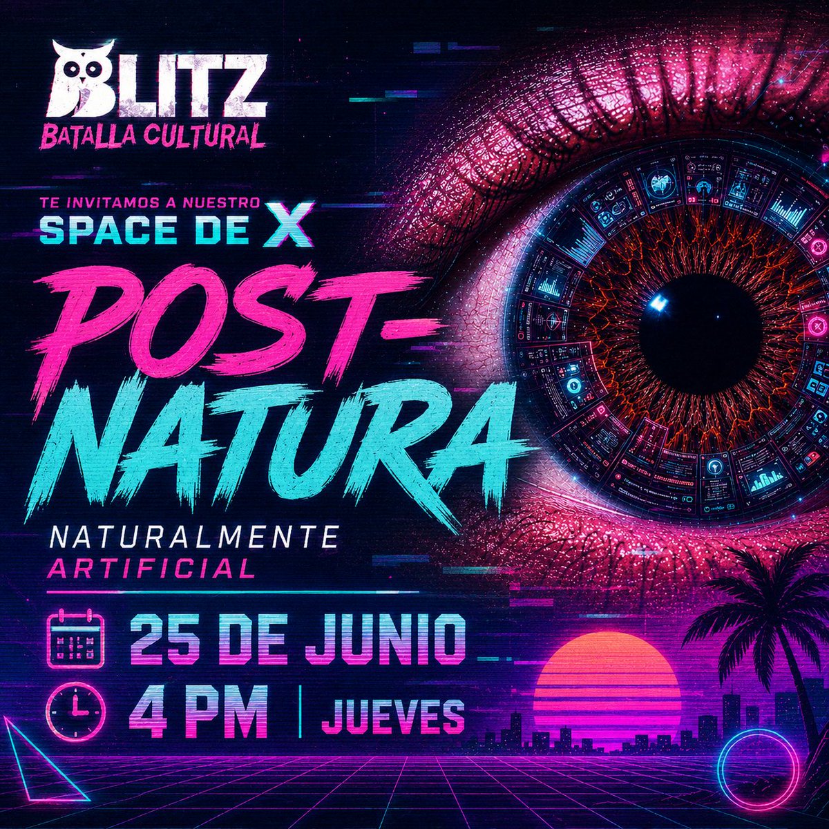 JuanchoGarzn3's tweet photo. Ahora a las 4pm empezamos!!!
#Blitz #BatallaCultural https://t.co/uroCuhO039