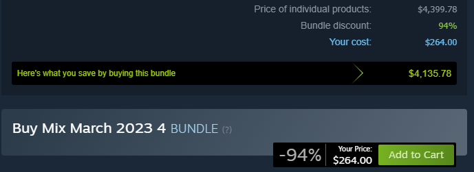 OldManGeras's tweet photo. Now that Steam is having their summer sale, how can anyone turn this down?! Best shovelware there is!! https://t.co/gbDIcOzX8J