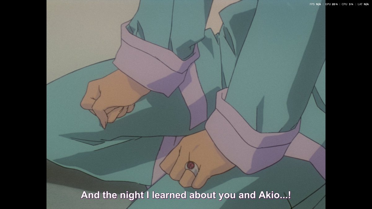 gaokri's tweet photo. Must've been so painful for Anthy when her fear of telling Utena about Akio SAing her was completely vindicated the moment Utena witnessed it firsthand and responded with blame and resentment. Akios grooming of Utena served to pit them against each other and isolate them. #rgu https://t.co/wWHHBfS0Ug