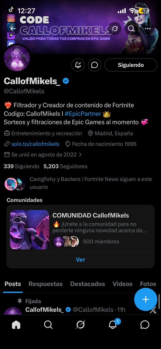 kastoved0321's tweet photo. @CallofMikels Listo! Espero tener suerte qwq✨ https://t.co/S3WzBKW85K