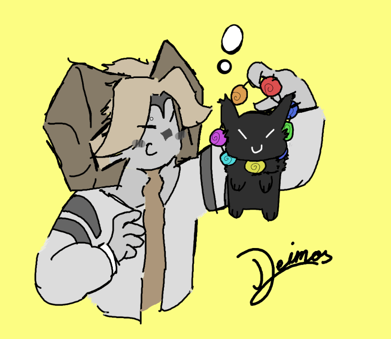 Deimos462's tweet photo. Fanart of the Goat (literally) @SoyS3BASTIA 

Little new to digital art https://t.co/ruBXYswSYD