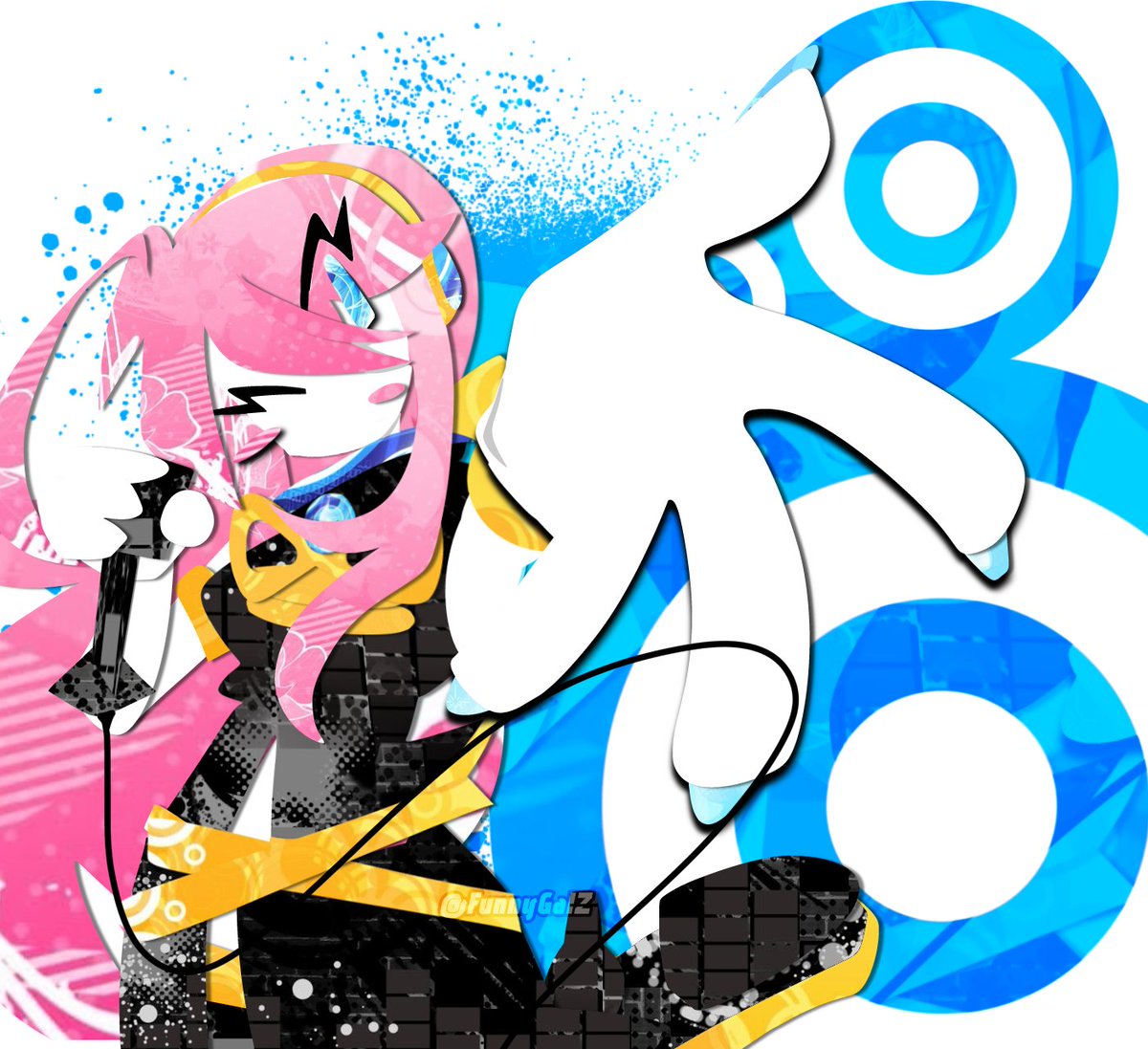 FunnyGalZ's tweet photo. #vocaloid #fanart luka! https://t.co/n5ZqWSGnQD