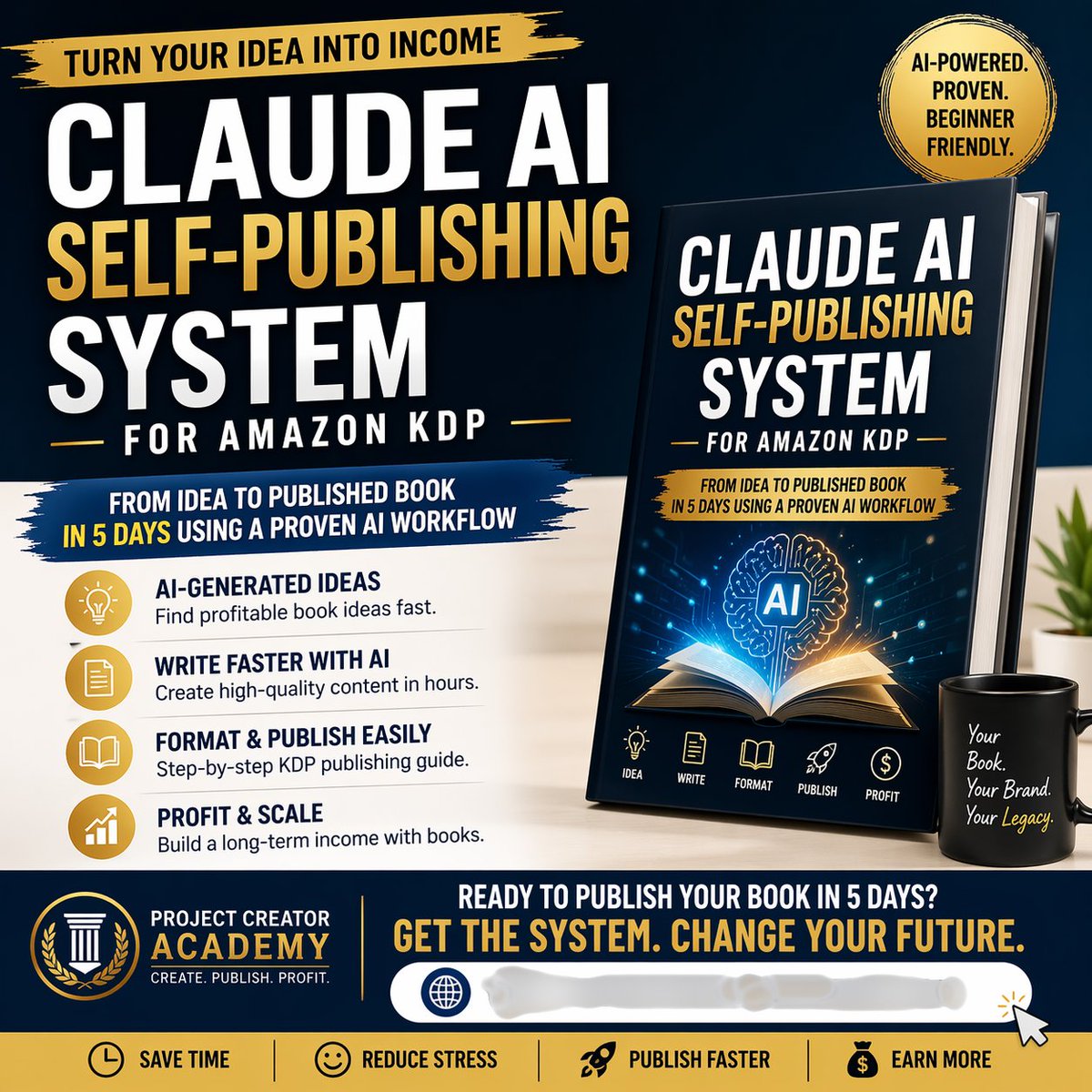 bantumediahub's tweet photo. The PCA Self-Publishing System

The AI-powered workflow that extracts your expertise and converts it into a high-credibility published book.

✅You provide the instructions.
(e.g., Your prompt: "Write a 100-page book on business models)

Purchase at: https://t.co/vN3kQzuSuu https://t.co/wN3Oclu6Uo