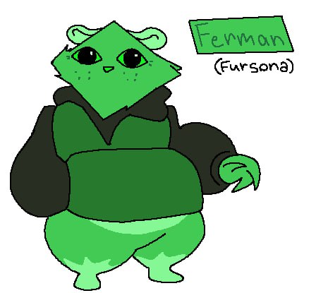 Ferman_404's tweet photo. Ferman fursona
he is hamster https://t.co/LkUvC2WBOQ