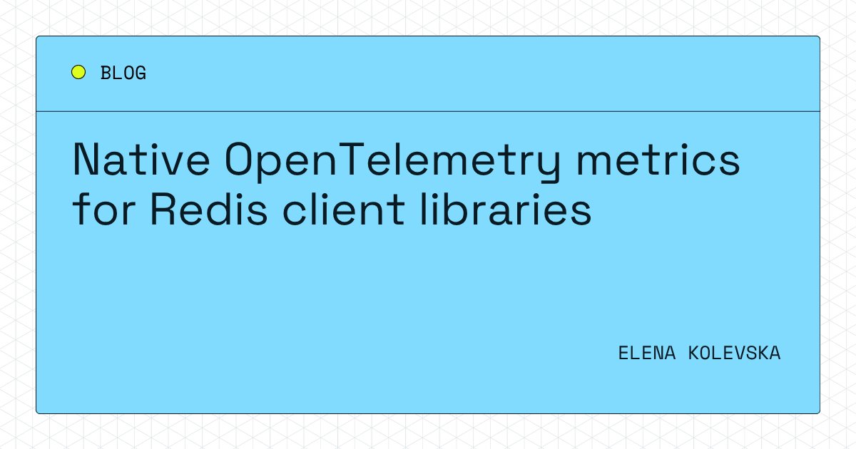 Redis tweet media