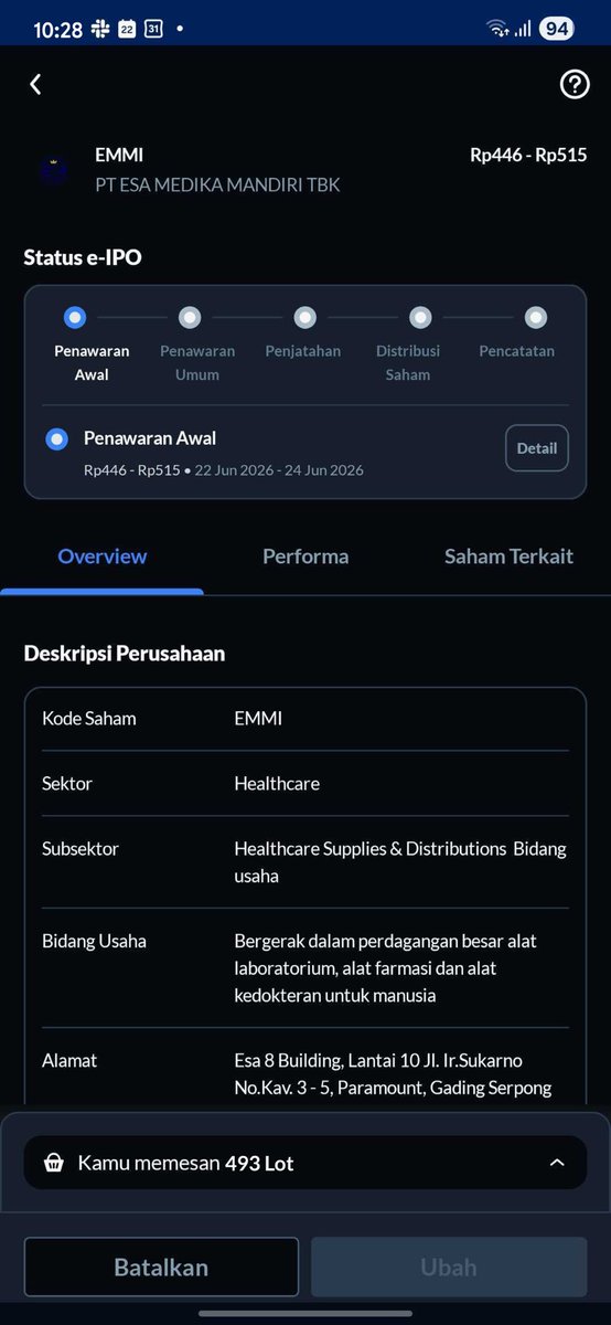 Defandro10's tweet photo. siapa yang kemarin pusing liat prospektus tebel? sini kumpul. mending pantau via ajaib aja, layout-nya bener-bener dibikin gampang buat kita-kita yang males ribet #aplikasiajaib #eipoindonesia #investasionline #sahamterkini https://t.co/AkgdyVjdwD
