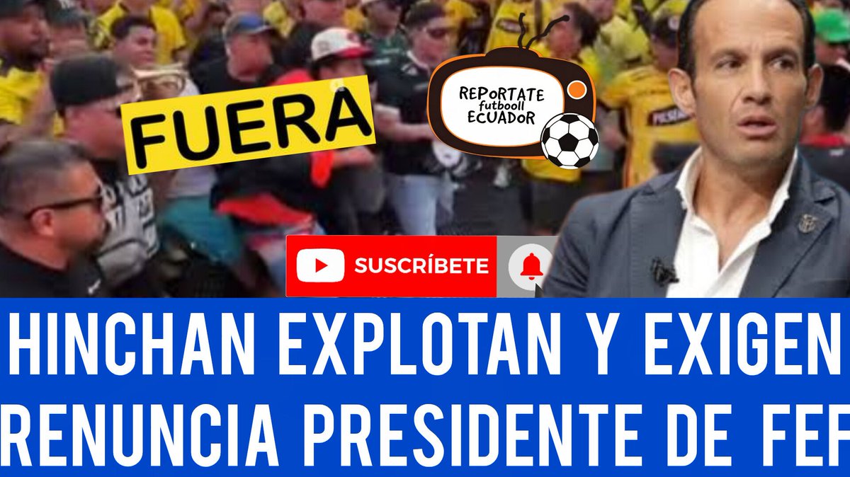 caleroyadira04's tweet photo. #urgente #hinchas no aguantan más y salen a reclaman y exigir la renuncia del #presidente de la Federación #ecuatoriana #egas por el desastre de la selección en el #mundial2026 #noticias #ecuador #deportes 👍🏻🇪🇨🔥😎 https://t.co/U4IrvBRnxw https://t.co/aD2pL7EsjR